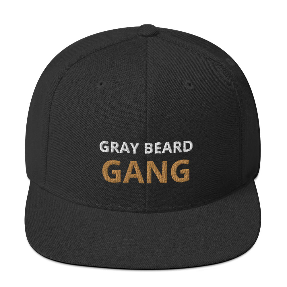 GRAY BEARD GANG | Snapback Hat
