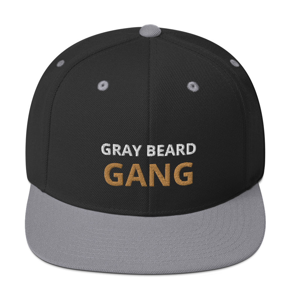 GRAY BEARD GANG | Snapback Hat