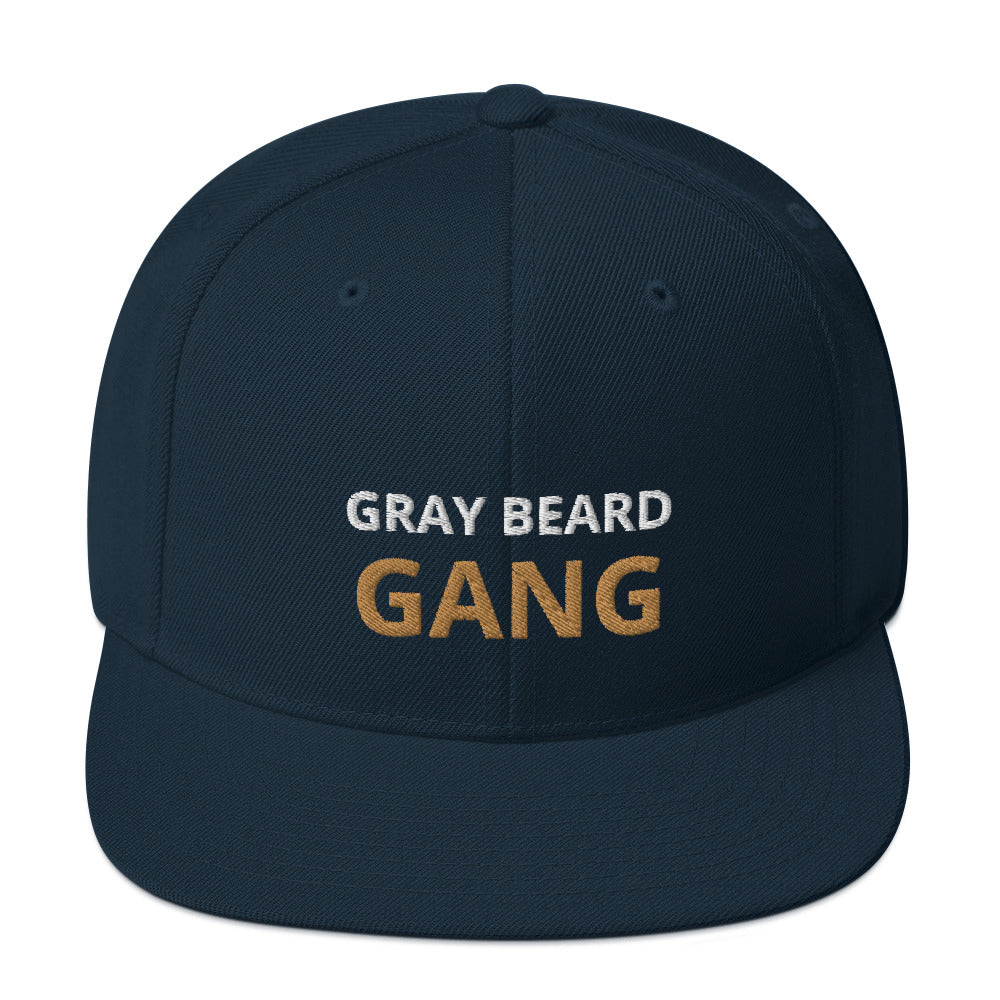 GRAY BEARD GANG | Snapback Hat