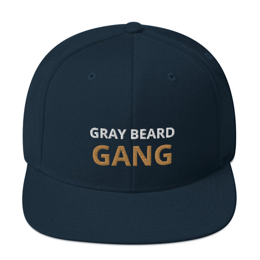 GRAY BEARD GANG | Snapback Hat